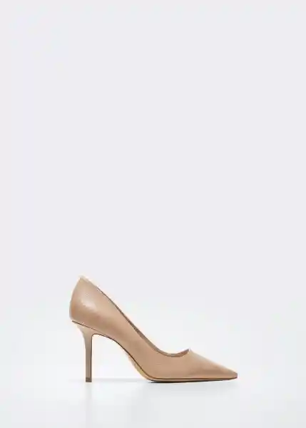 Zapato Lora Nude Talla 40 Mujer Mango