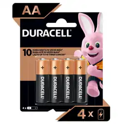 Duracell Pilas Alcalinas AA de Larga Duración