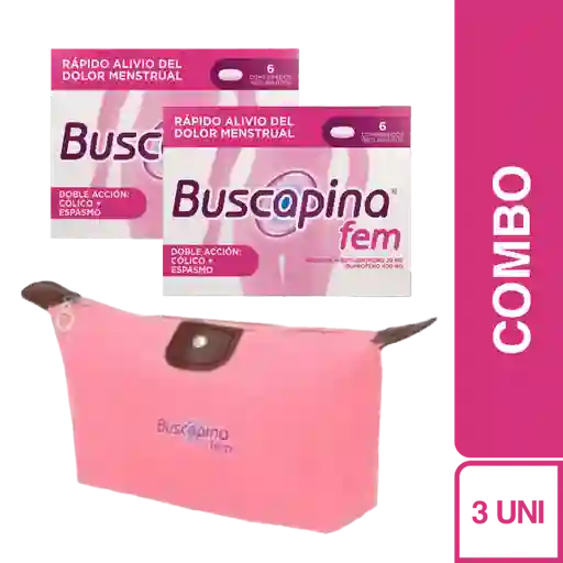 Combo Buscapina Fem 2 Und + Kit Fem