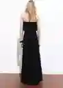Vestido Divi Negro Talla S Mujer Mango