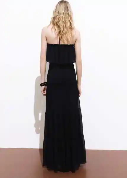 Vestido Divi Negro Talla S Mujer Mango