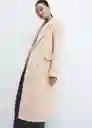 Abrigo Princess Beige Talla 24 Mujer Mango