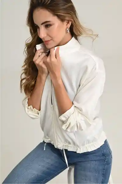 Chaqueta Atlantis Color Blanco Crudo Talla L Ragged