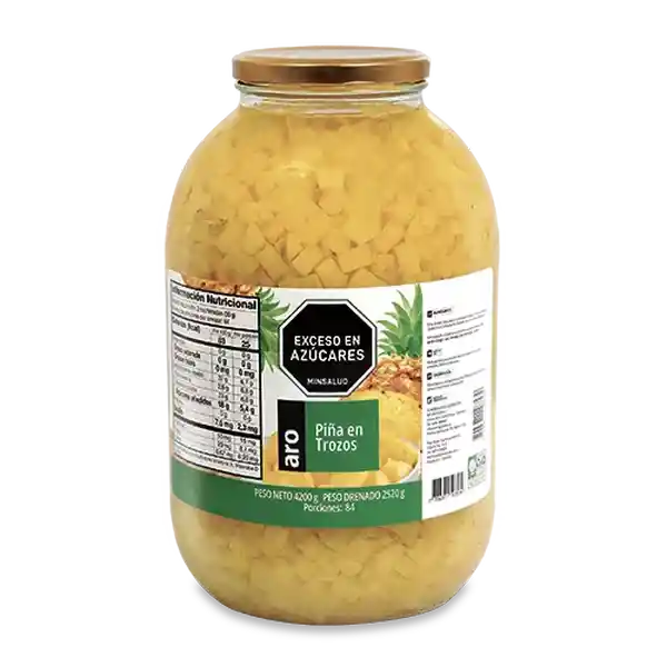 Piña en Trozos Aro