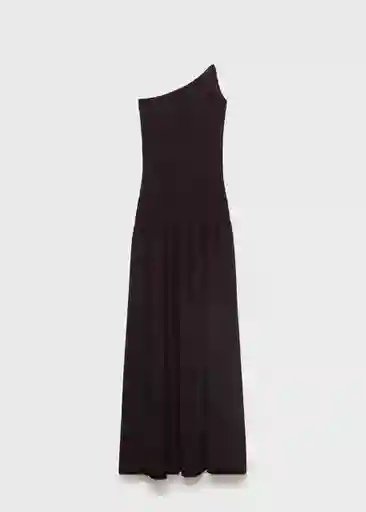 Vestido Leia Chocolate Talla M Mujer Mango