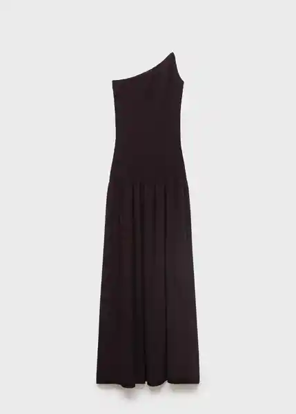 Vestido Leia Chocolate Talla M Mujer Mango