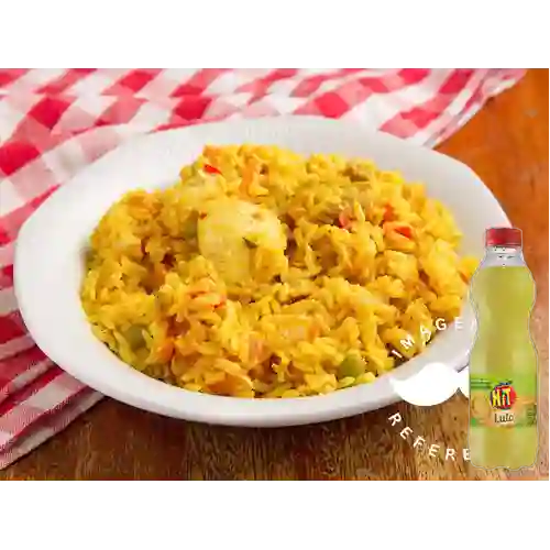Combo Arroz con Pollo + Jugo Hit 500 ml