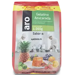 Gelatina Polvo Aro Naranja