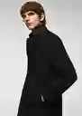 Abrigo Dalan Negro Talla L Hombre Mango