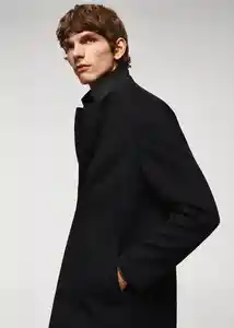 Abrigo Dalan Negro Talla L Hombre Mango