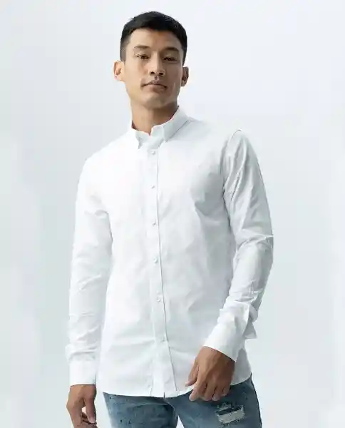 Camisa Hombre Blanco Talla M 810D500 Americanino