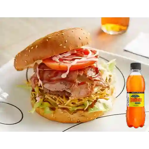 Combo Burguer Mixta. + Colombiana Ligera 250 ml