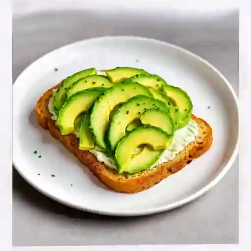 Tostadas de aguacate