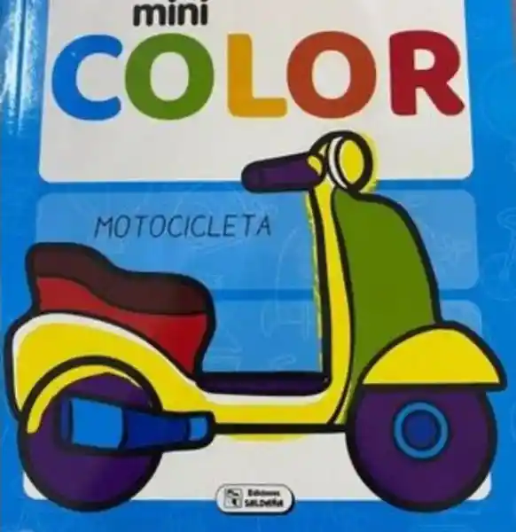 Mini Color Motocicleta