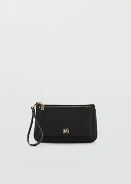 Monedero G Nil Negro Talla 99 Mujer Mango