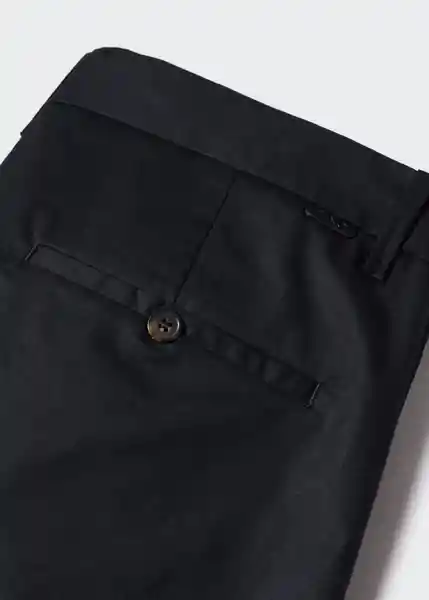 Pantalón William Negro Talla 44 Hombre Mango