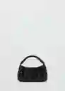 Bolso León Negro Mujer Mango