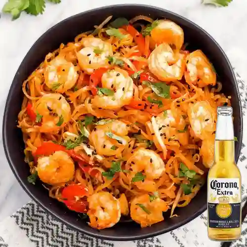 Combo Sea Foodpadthai + Coronita 250 ml