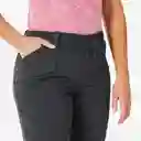 Pantalón De Senderismo Nh500 Regular Para Mujer Talla 46 Gris