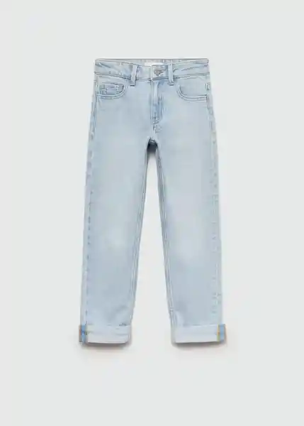 Jean Regular Tejano Claro Talla 06 Niños Mango