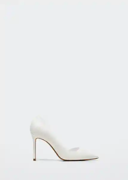 Zapatos Audrey 4 Blanco Talla 42 Mujer Mango