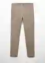 Pantalón Modica Topo Talla 44 Hombre Mango