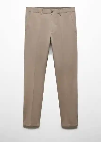 Pantalón Modica Topo Talla 44 Hombre Mango