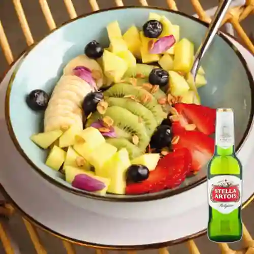 Combo Bowl de Frutas + Stella Artois 350 ml