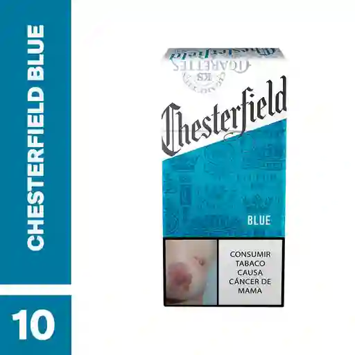 Chesterfield Blue​ X 10 Cigarrillos