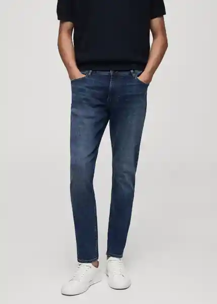 Jean Jude Tejano Oscuro Talla 40 Hombre Mango