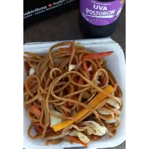 Combo Personal Compacto Lo Mein Vegetal.