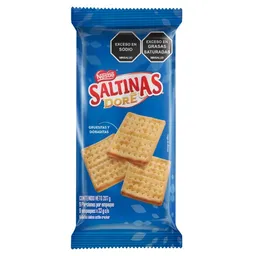 Galletas dulces SALTINAS DORÉ tipo cracker 9 Unds x 207g