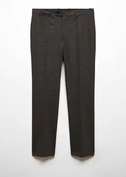 Pantalón Breda Gris Talla 42 Hombre Mango