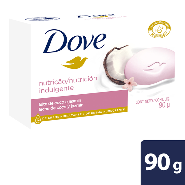 Dove Jabón Leche Coco 90 g