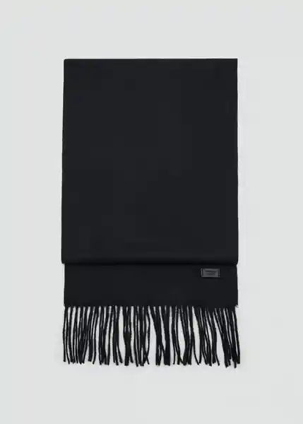 Bufanda Basica Navy Talla 99 Hombre Mango