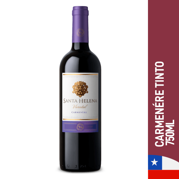 Santa Helena Vino Tinto Varietal Carmenére Botella 750 ml
