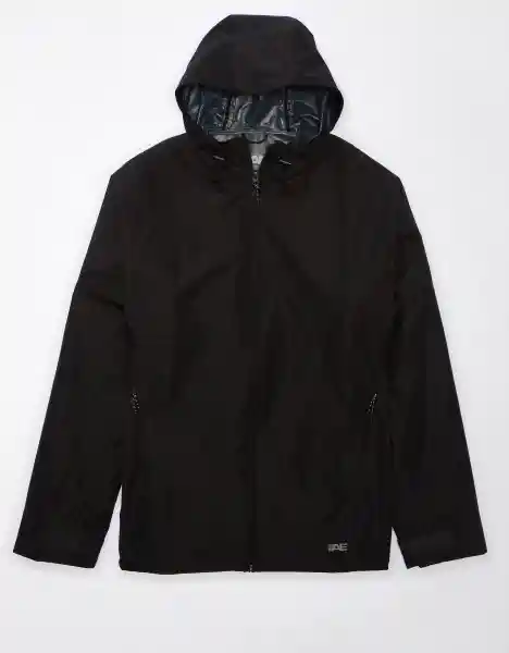 Chaqueta Cremallera Hombre Negro Talla: Medium American Eagle