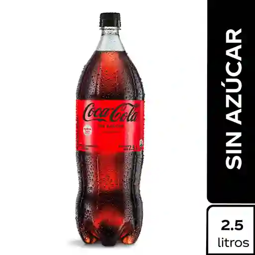 Gaseosa Coca-Cola sin Azúcar PET 2.5L