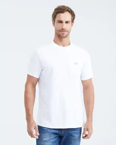 Camiseta Graphic Pocket Blanco 0 Claro Talla S Chevignon