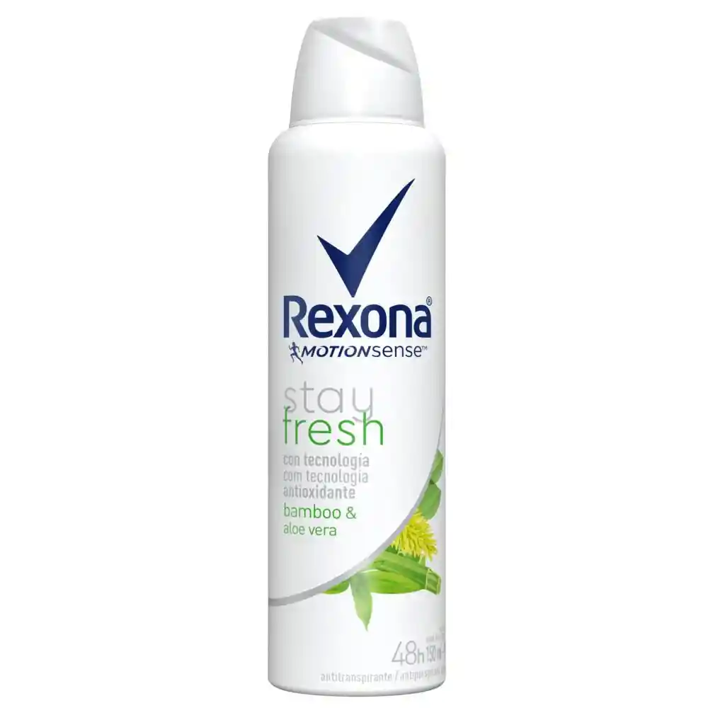 Rexona Antitranspirante en Aerosol Stay Fresh
