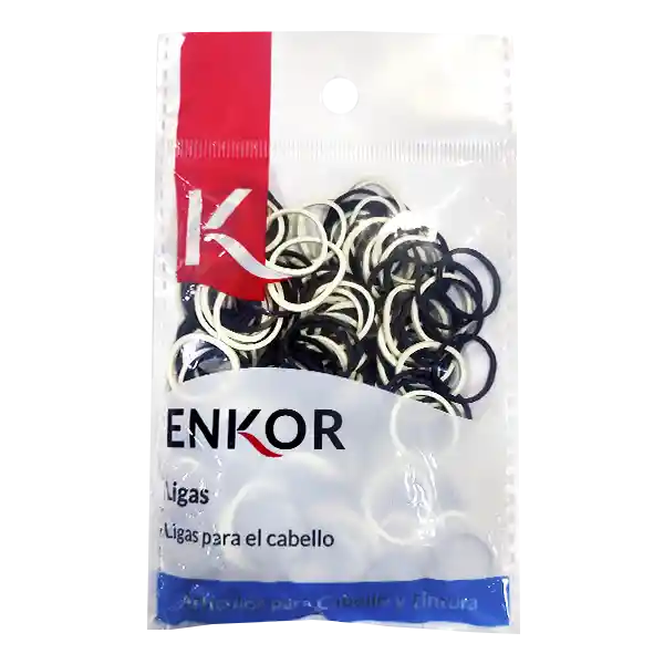 Enkor Liga Para el Cabello Negra y Blanca Ref. 33208