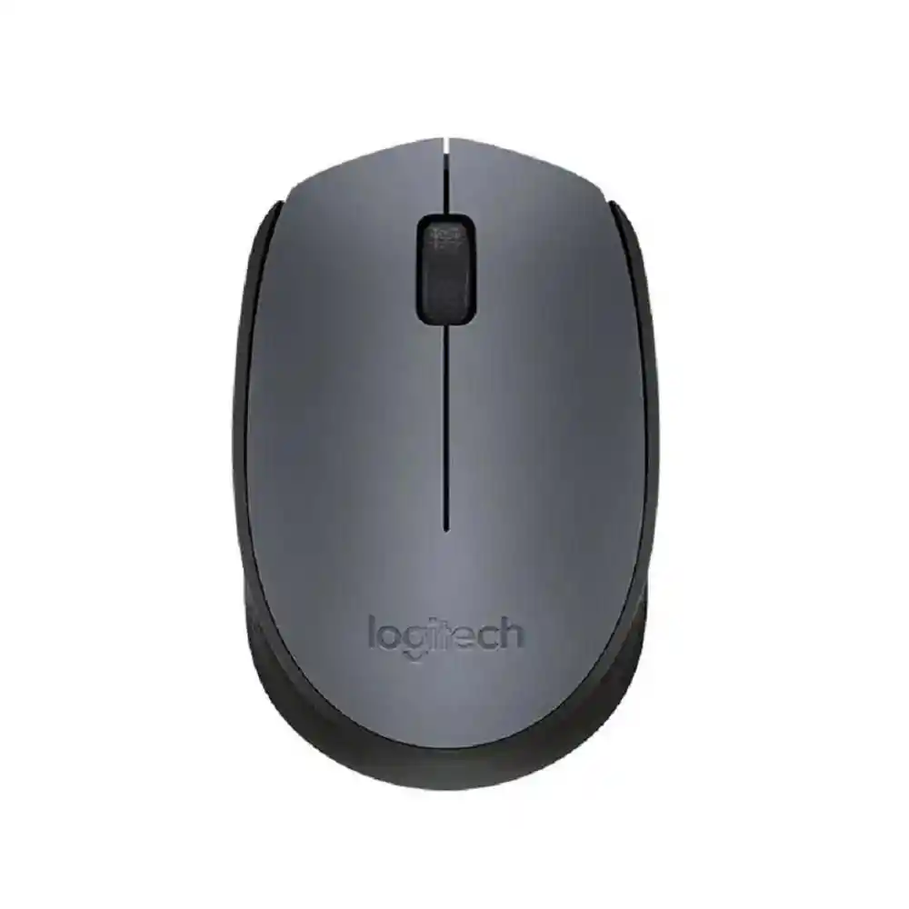 Logitech Mouse Inalámbrico M170 Color Negro y Gris