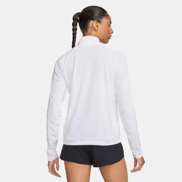 Nike Camiseta Swsh Hbr Blanco Para Mujer Talla S