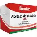 Acetato De Aluminio Antiseptico En Sobres