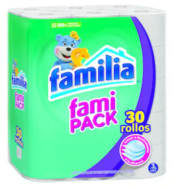 Familia Papel Higiénico Triple Hoja