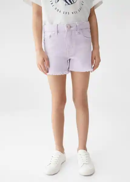 Short Patric Malva Talla 12 Niñas Mango