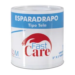 Fastcare Esparadrapo Tela Blanco 2 x 5 Icom