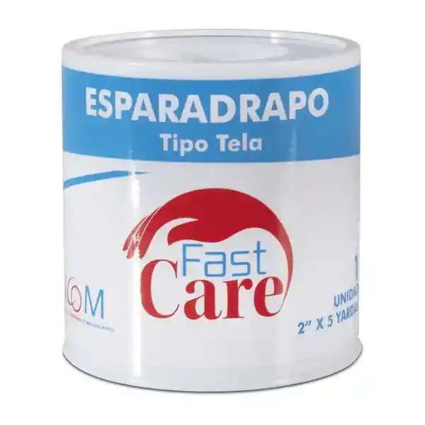 Fastcare Esparadrapo Tela Blanco 2 x 5 Icom