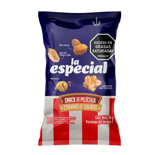 Pasabocas la Especial Caramelo Salado x 40 g