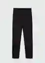 Pantalón Paloma Negro Talla 36 Mujer Mango